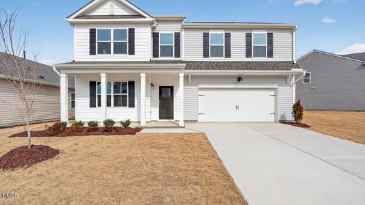 New construction Single-Family house 78 Stone Apiary Dr, Angier, NC 27501 plan COLUMBIA - image