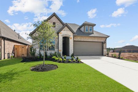 New construction Single-Family house 42623 Mystery Lane, Magnolia, TX 77354 Brecken - photo 0