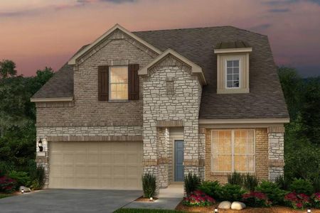 New construction Single-Family house 26723 Grandiflora Dr, Magnolia, TX 77355 Riverdale- photo 0