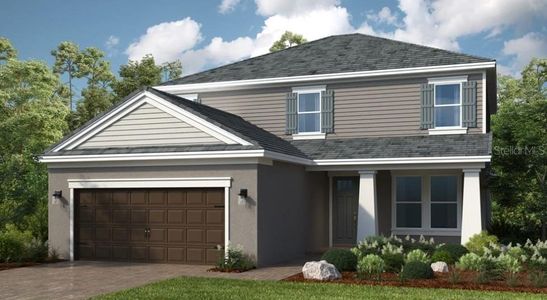 New construction Single-Family house 1546 Trailhead Ln, Zephyrhills, FL 33541 plan Bahama - image