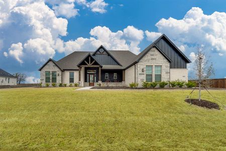 New construction Single-Family house 321 Motega Ct, Waxahachie, TX 75165 Meadowbrook- photo 0