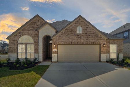 New construction Single-Family house 3044 Mesquite Pod Trail, Conroe, TX 77301 - photo 0