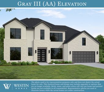 New construction Single-Family house 16701 Moineau Dr, Lakeway, TX 78738 plan The Gray III - image