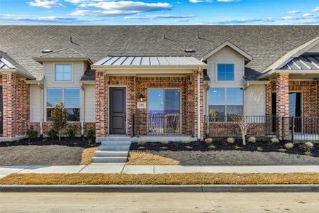 New construction Townhouse house 616 Tall Grass Trl, Wylie, TX 75098 Prague- photo 3 3