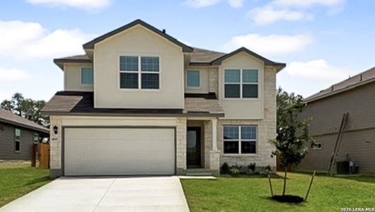 New construction Single-Family house 14747 Pearl Flts, San Antonio, TX 78253 plan The Lombardi - image