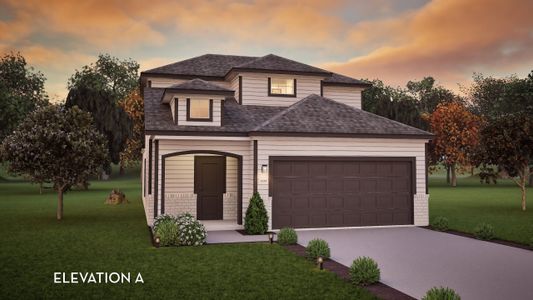 New construction Single-Family house 408 Gardens End Wy, Brookshire, TX 77423 plan Mesquite - image