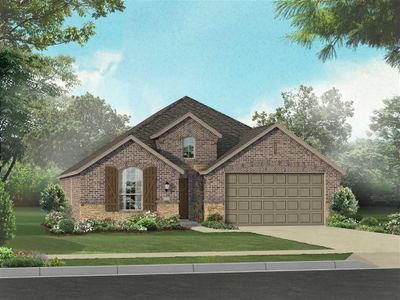 New construction Single-Family house 17932 Calico Hills Dr, Conroe, TX 77302 Dorchester Plan- photo 0