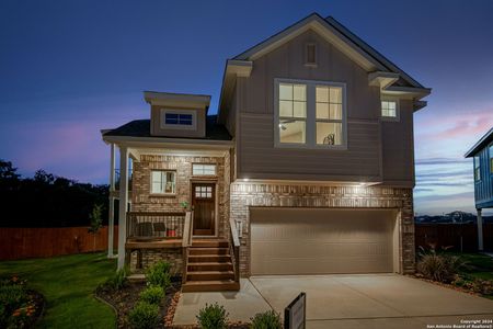 New construction Single-Family house 9343 Stillwater Pass, San Antonio, TX 78254 Omar- photo 0