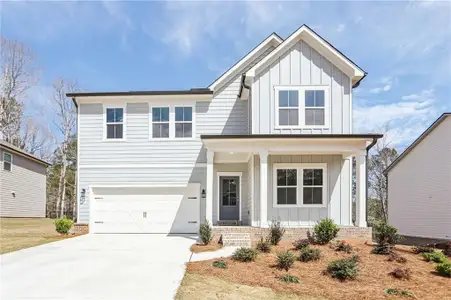 New construction Single-Family house 5376 Heron Bay Blvd, Locust Grove, GA 30248 plan Astrid - image