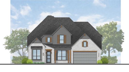 New construction Single-Family house Van Alstyne, TX 75495 plan Regis - image 4