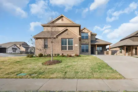 New construction Single-Family house 299 Saltmeadow Ln, Red Oak, TX 75154 plan Sheridan - image