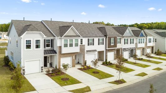 New construction Townhouse house 280 Whitley Ridge Drive, Clayton, NC 27527 Litchfield- photo 0