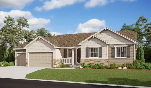 New construction Single-Family house 4729 Twelve Oaks Wy, Castle Rock, CO 80104 Melody- photo 1 1