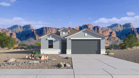 New construction Single-Family house 46523 W Skyline Dr, Maricopa, AZ 85139 plan Hayden - image