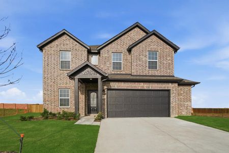 New construction Single-Family house 424 Bronco Dr, Waxahachie, TX 75165 plan Concho - image