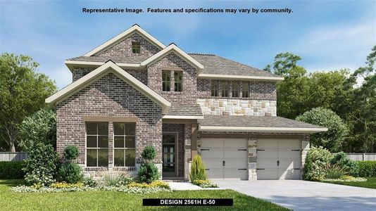 New construction Single-Family house 155 Groundhog Dr, Buda, TX 78610 Design 2561H- photo 0