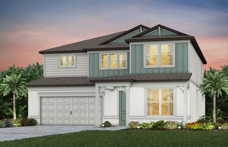 New construction Single-Family house 16918 Canary Trl, Parrish, FL 34219 plan Wynfield - image