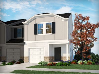 New construction Single-Family house 10 Hazelcroft Dr, Fountain Inn, SC 29644 plan Amber - image