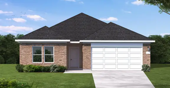 New construction Single-Family house 13601 Gray Landing Dr, Elgin, TX 78621 plan Upton - image