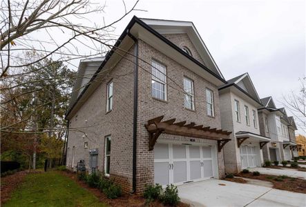 New construction Townhouse house 153 Wards Crossing Wy, Unit 8, Johns Creek, GA 30022 plan The Ellington - image