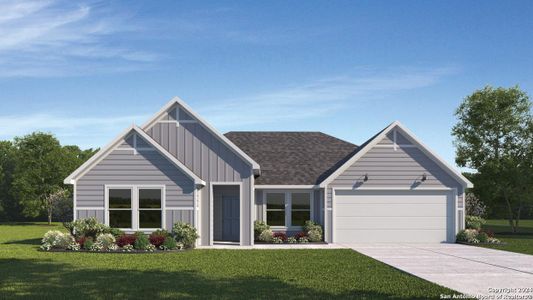 New construction Single-Family house 125 Konrad Creek Cove, Lockhart, TX 78644 The Frisco- photo 0