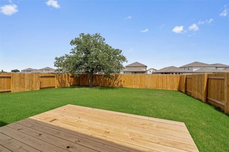 New construction Single-Family house 329 Stellar Wind Dr, Georgetown, TX 78628 Lennox- photo 4 4