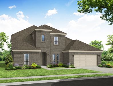 New construction Single-Family house 1010 Longbow Trl, Justin, TX 76247 plan Thornbury - image