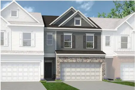 New construction Townhouse house 82 Ravencliff Dr, Unit 82, Austell, GA 30168 - image