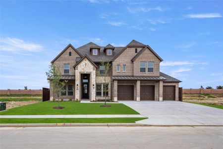 New construction Single-Family house 1061 Agape Drive, Haslet, TX 76052 Coventry F- photo 0