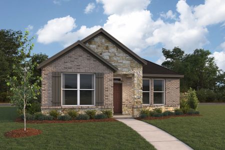 New construction Single-Family house Buda, TX 78610 plan Lavender - Cottage Series - image