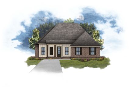 New construction Single-Family house 28 N Saint Claire Ln, Freeport, FL 32439 plan Heathrow II G - image