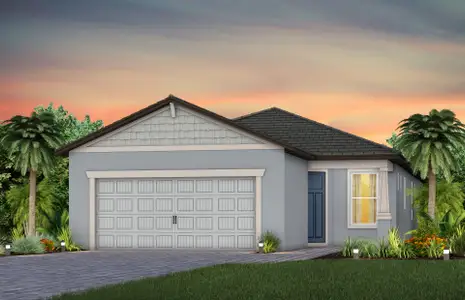 New construction Single-Family house 11563 Masonry Pl, Parrish, FL 34219 plan Contour - image