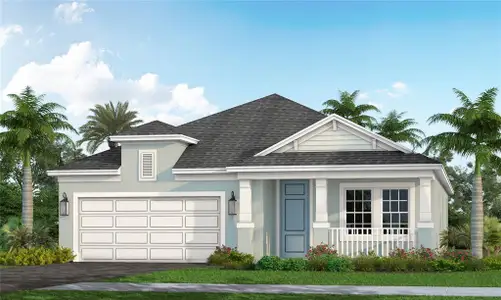 New construction Single-Family house 10005 Powell Ave, Parrish, FL 34219 plan Applause - image