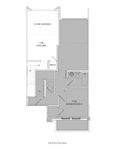 New construction Condo house 3750 Brookside Pkwy, Alpharetta, GA 30022 plan The Fischer - image