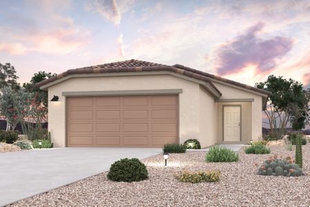 New construction Single-Family house 17448 S Paseo Pueblo Lindo, Sahuarita, AZ 85629 plan Tatum - image