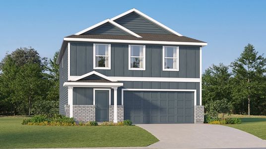 New construction Single-Family house 25972 Liberation Rd, Splendora, TX 77328 plan Whitetail - image