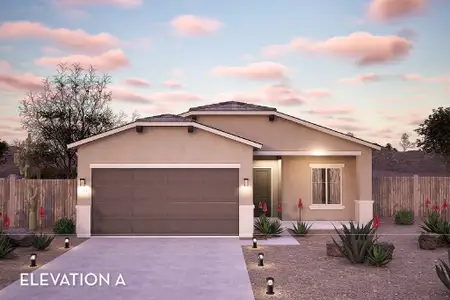 New construction Single-Family house 25557 W Trumbull Rd, Buckeye, AZ 85326 plan Aztec - image