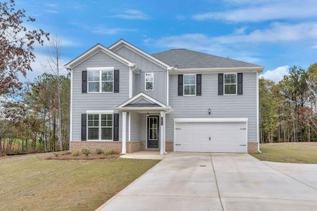 New construction Single-Family house 201 Cooper Drive, Mansfield, GA 30055 Auburn- photo 0