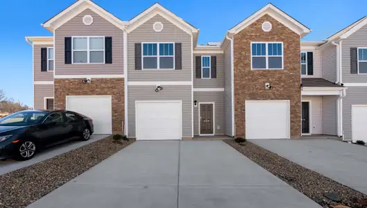 New construction Townhouse house 50 Sunriff Ct, Greer, SC 29651 plan Newton - image