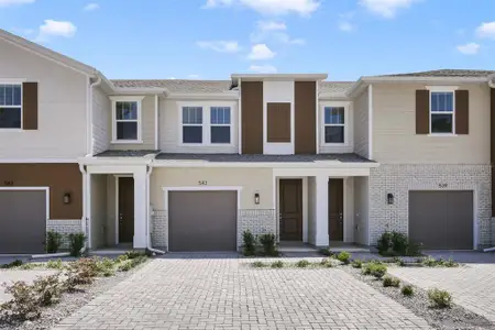 New construction Townhouse house 543 Southern Edge Wy, Sanford, FL 32771 plan Holly - image