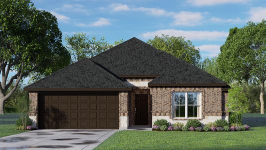 New construction Single-Family house 2012 Caicos Rd, Granbury, TX 76049 plan Concept 1660 - image