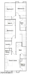 New construction Single-Family house 8356 E Peterson Ave, Mesa, AZ 85212 plan Windsor Plan 2020 - image