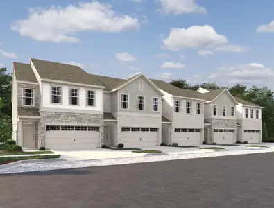 New construction Townhouse house 287 Kinship Dr Sw, Mableton, GA 30126 plan Foxglove - image