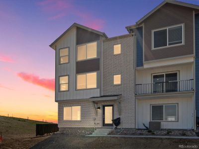 New construction Townhouse house 14451 Pansy Lp, Morrison, CO 80465 The Crestone- photo 0