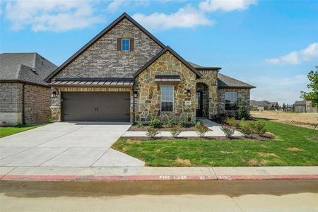 New construction Single-Family house 6109 Villaggio Way, Fort Worth, TX 76123 Avanti- photo 0