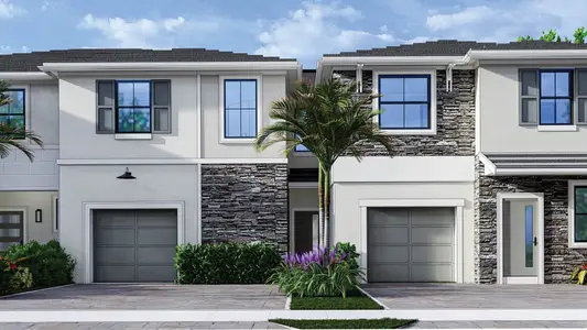New construction Single-Family house 11631 Vintage Oaks Cir W, Palm Beach Gardens, FL 33412 plan Dawley - image