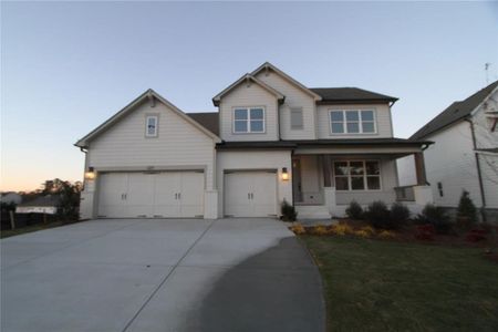 New construction Single-Family house 227 Wild Ginger Bend, Woodstock, GA 30188 Worthdale- photo 0