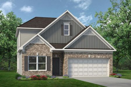 New construction Single-Family house 75 Garrett St, Douglasville, GA 30141 The Caldwell - photo 0