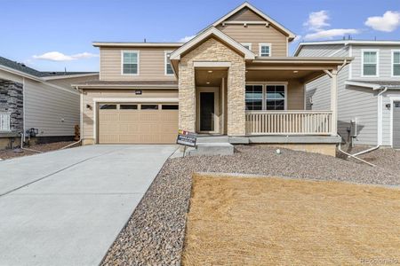 New construction Single-Family house 39243 Clymer St, Elizabeth, CO 80107 Ammolite- photo 0 0