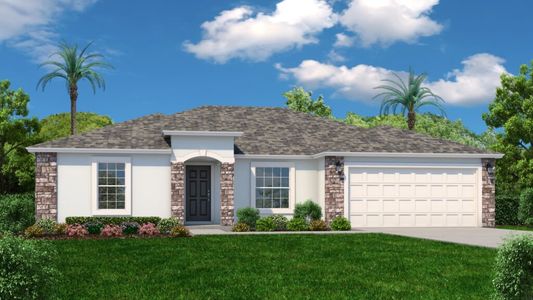New construction Single-Family house 466 Scenic Rd, Palm Bay, FL 32908 plan Mirada 4/3 - image